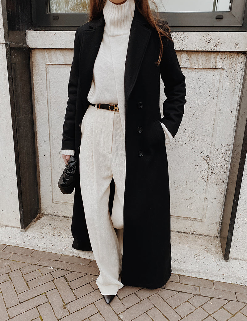 Elevated Longline Trench Overcoat
