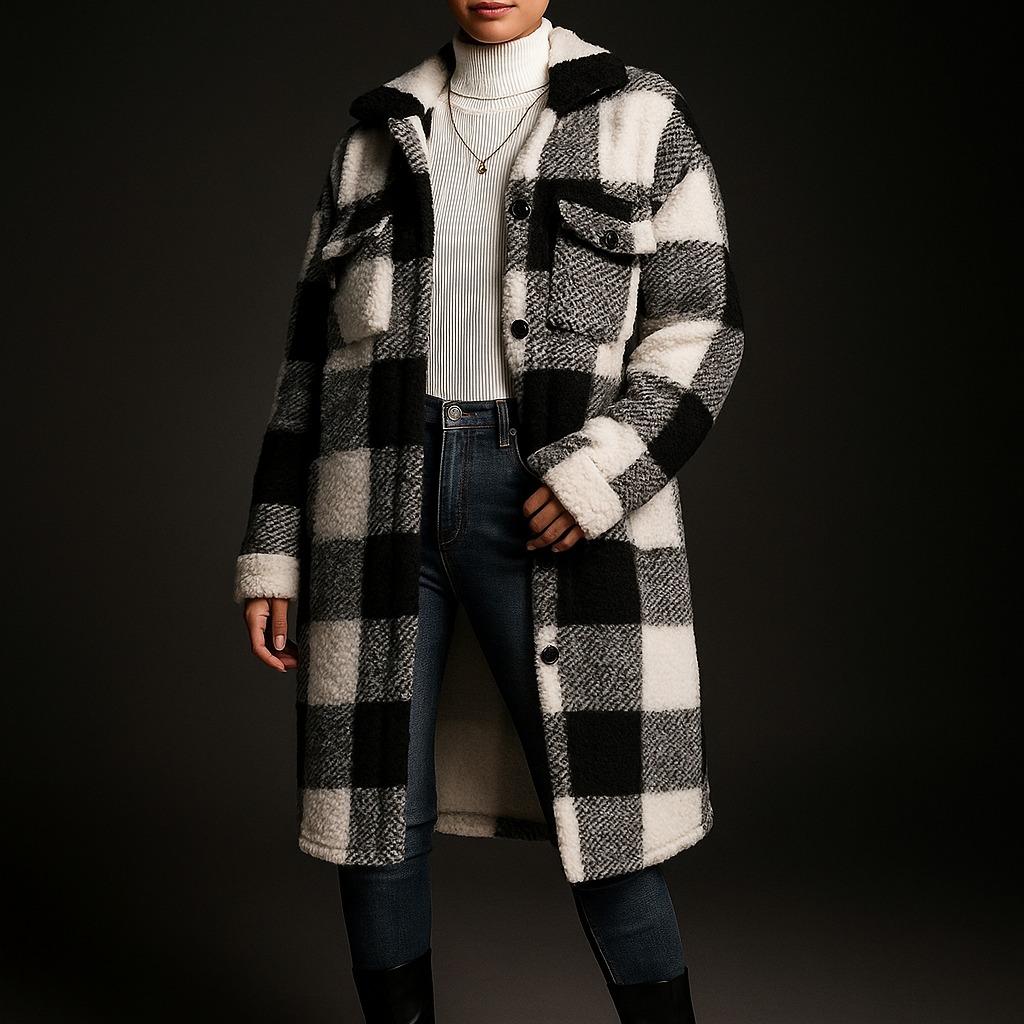 Chalet Plush Fleece Longline Overcoat