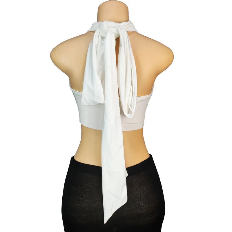 Sleek Polyester Knit Cami Top