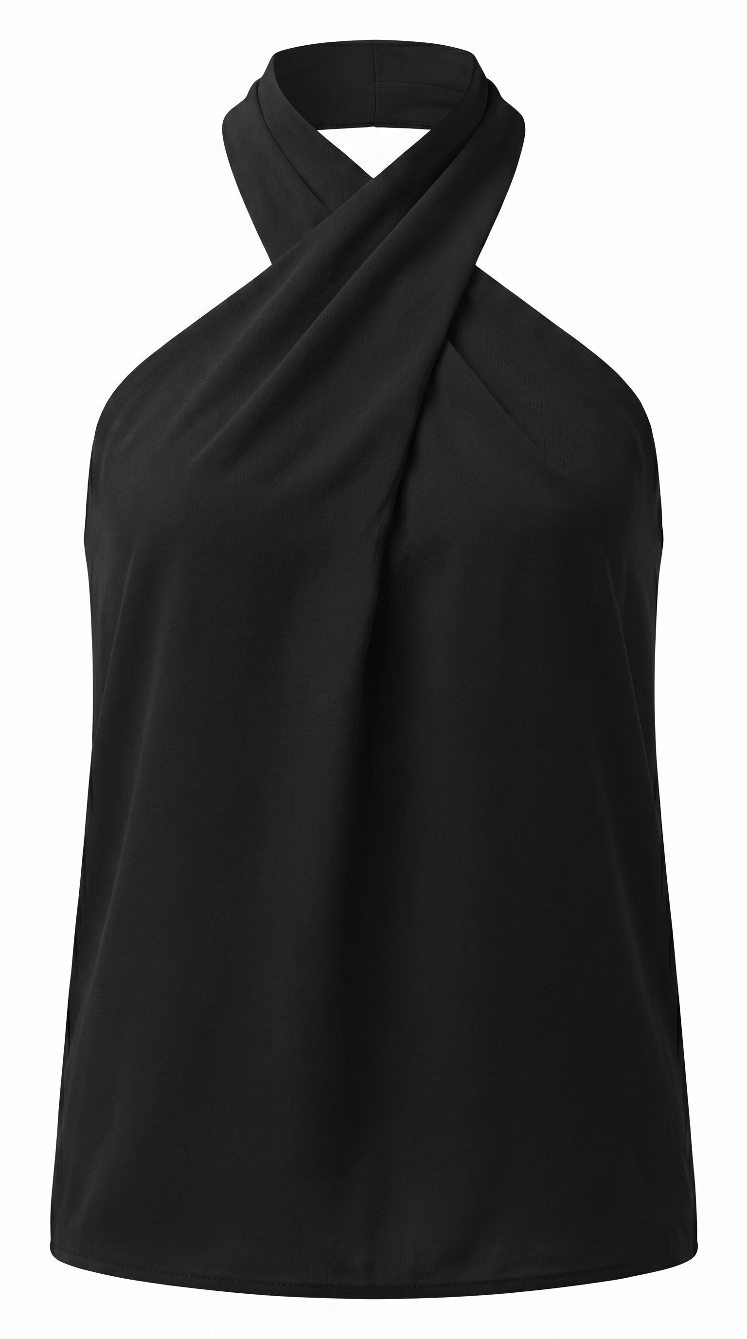 Slim Halter Sleeveless Top