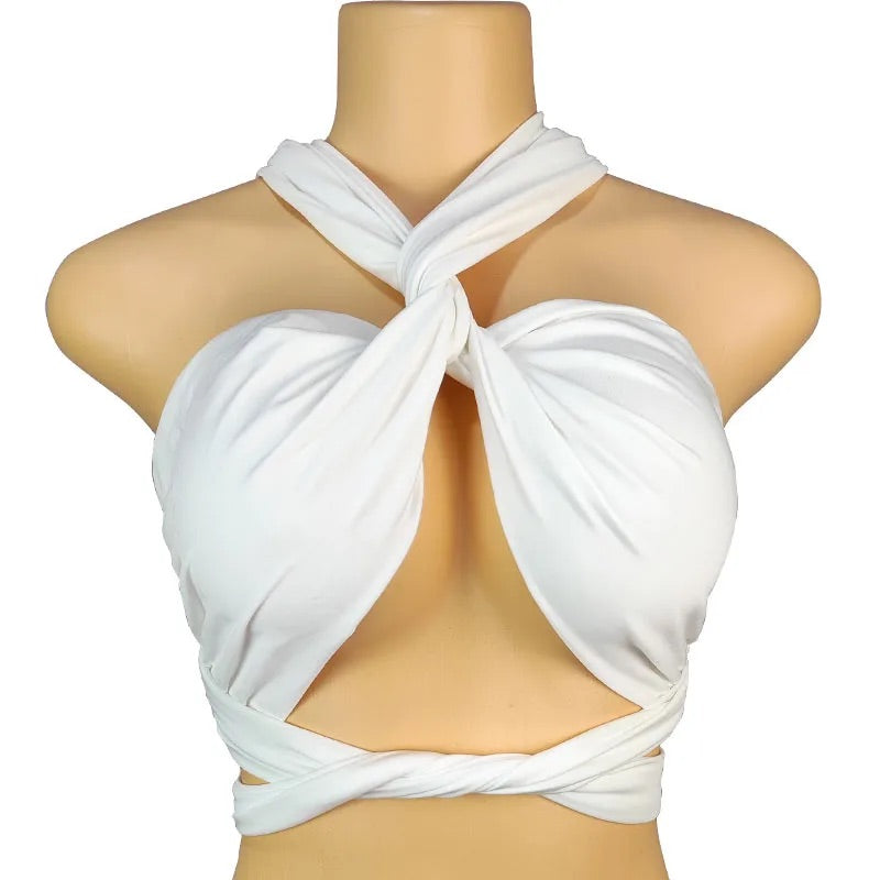 Sleek Polyester Knit Cami Top