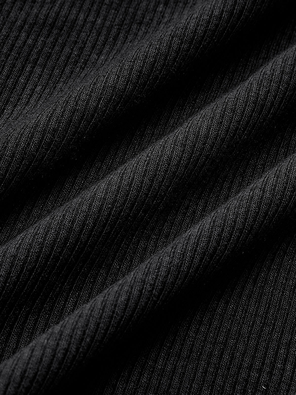 Piping Ribbed Long Sleeve Top