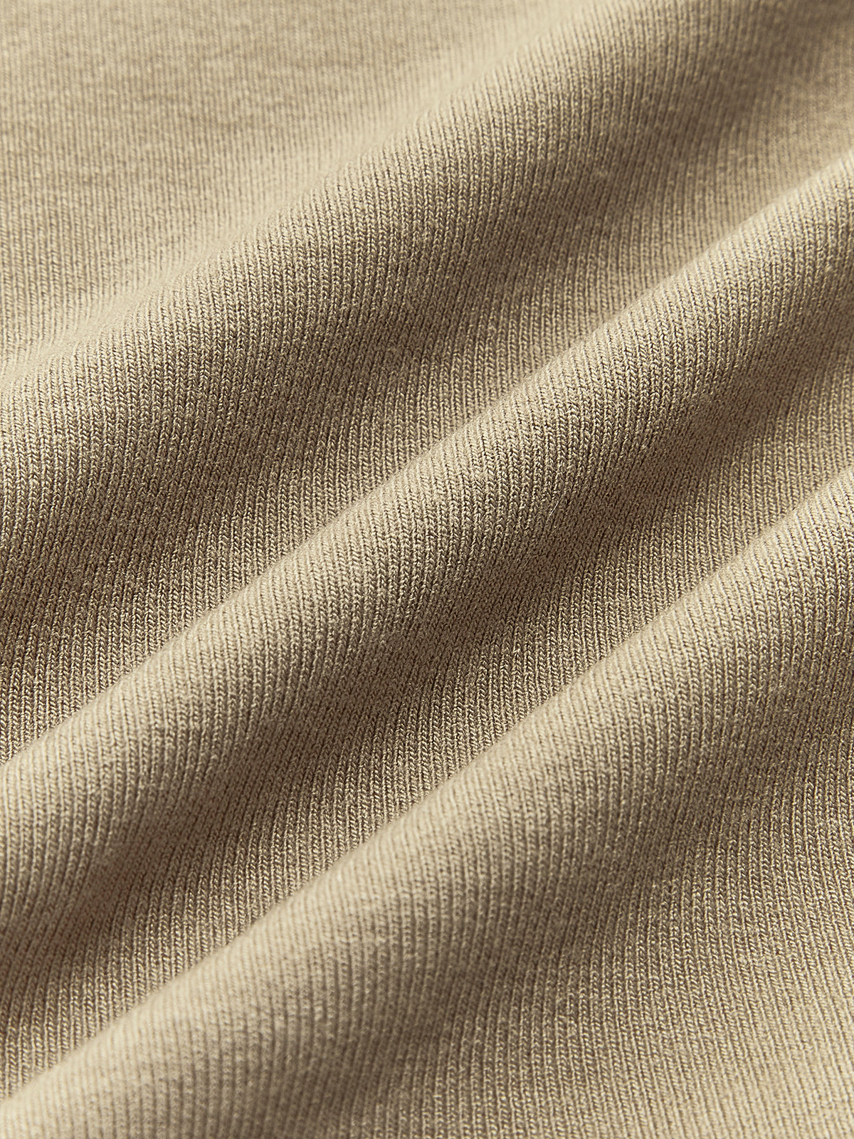 Ribbed Knit Asymmetric Long Sleeve Top