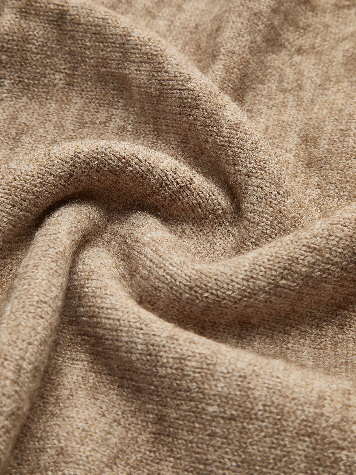 Turtleneck Knit Top and Pants Set