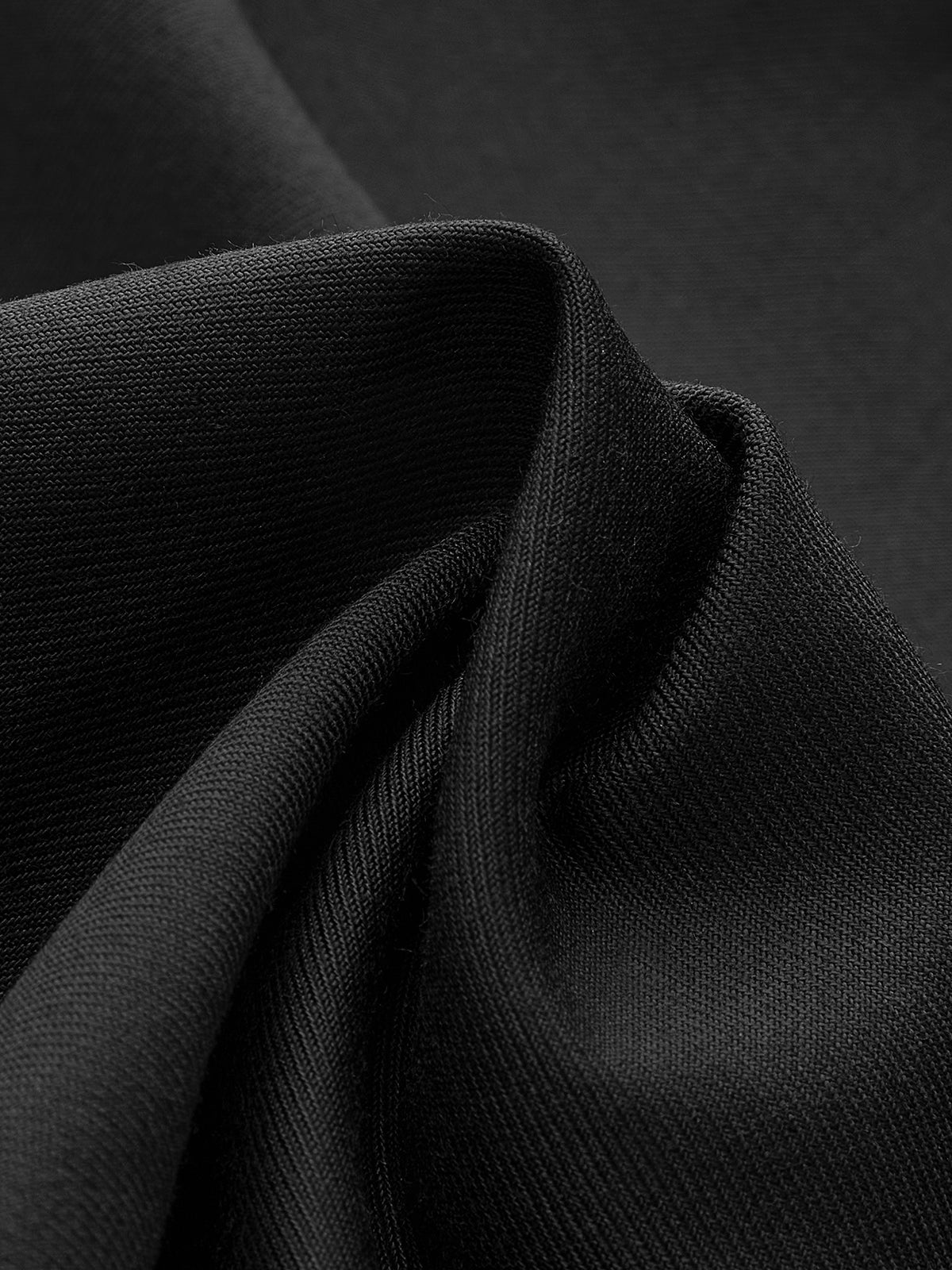 Asymmetric Layered Button Trousers