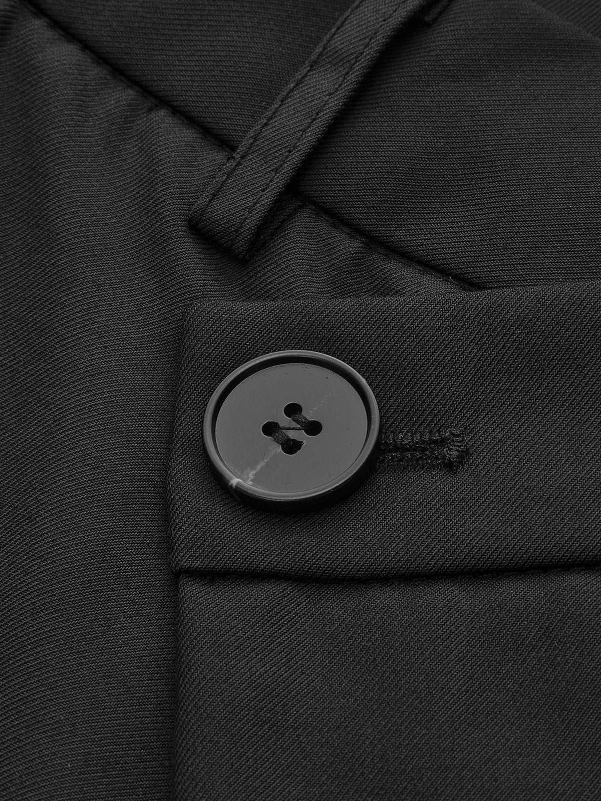 Asymmetric Layered Button Trousers