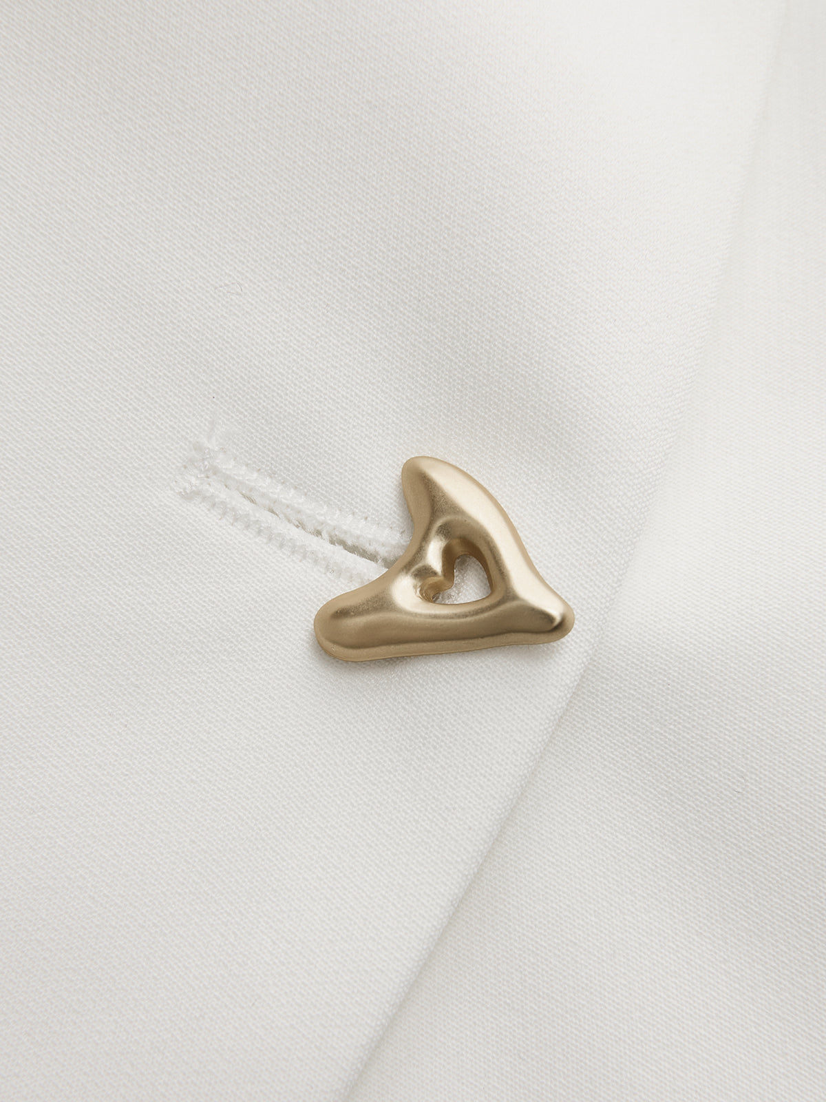 V-Neck Button Front Blouse