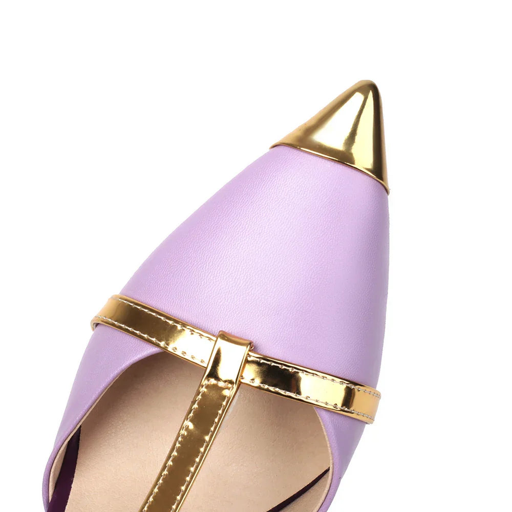 Bow Detail Pointed Toe Kitten Heel Mules