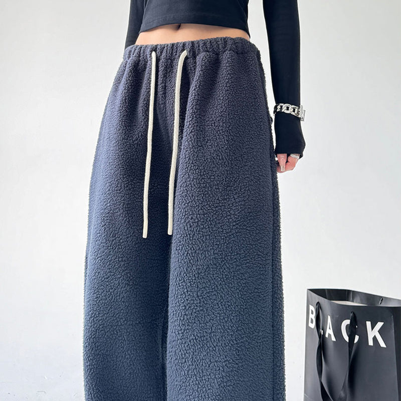 Ultra-Soft Oversized Fleece Lounge Sweatpants