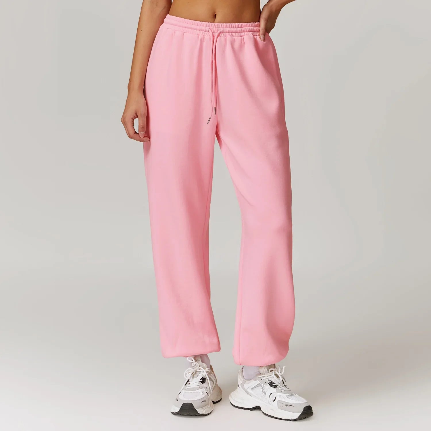 Cotton Stretch Tapered Lounge Joggers