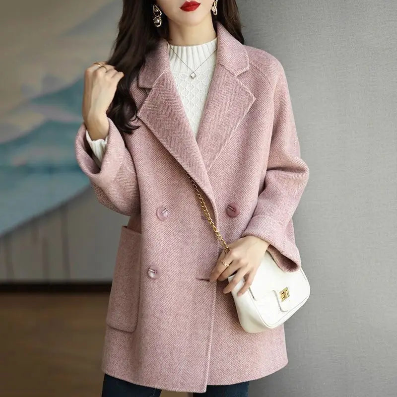 Minimal Water-Resistant Tailored Long Overcoat