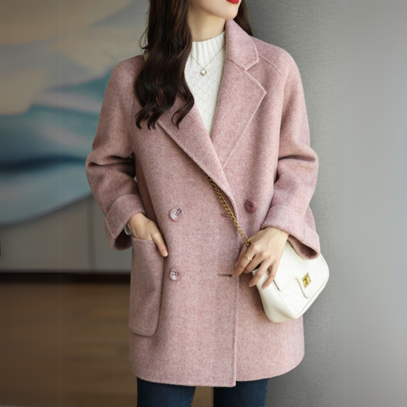 Minimal Water-Resistant Tailored Long Overcoat