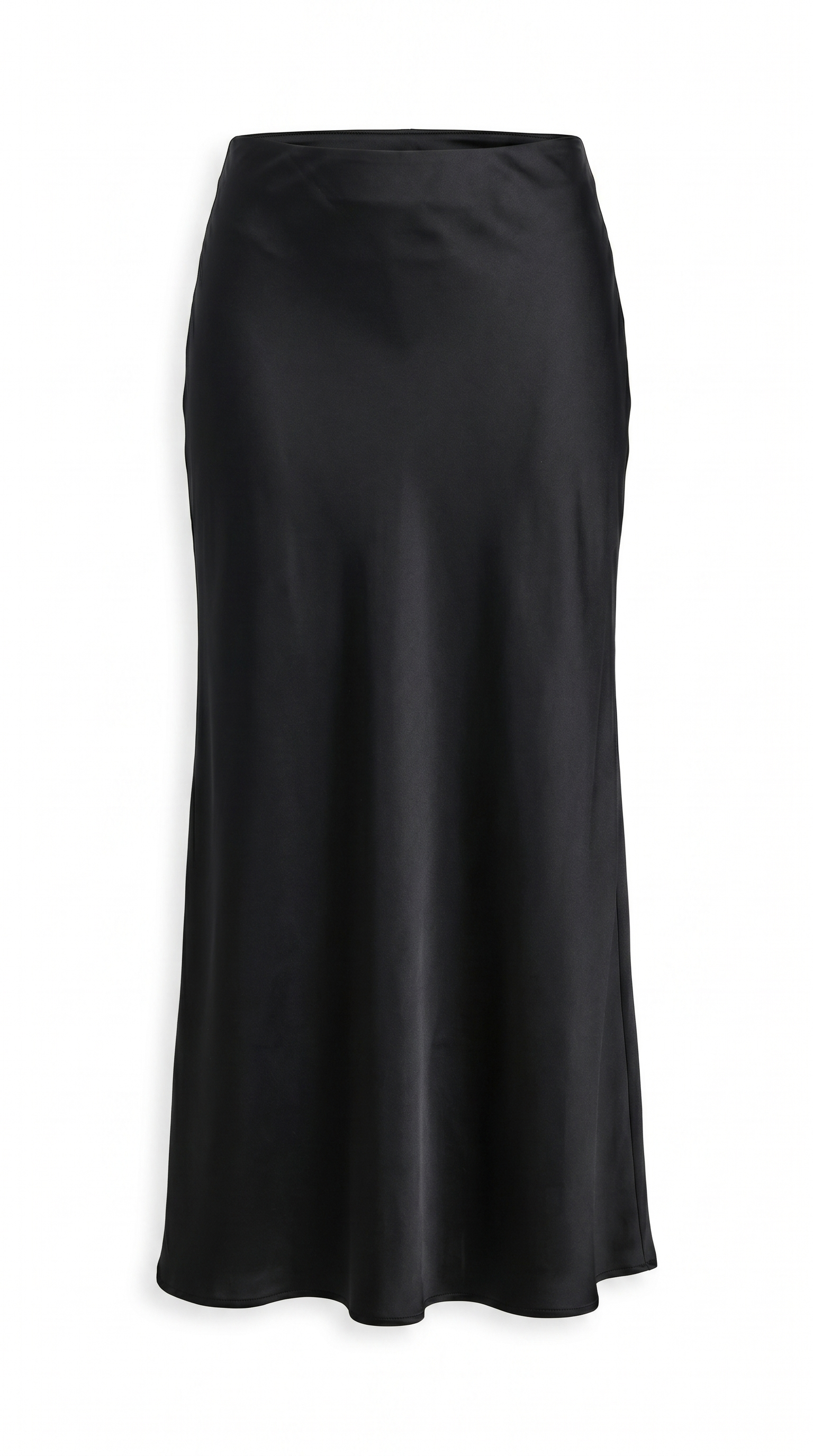 Utility Satin Maxi Skirt