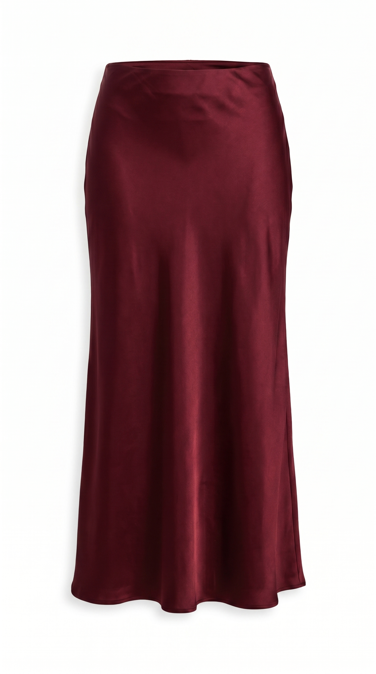 Utility Satin Maxi Skirt