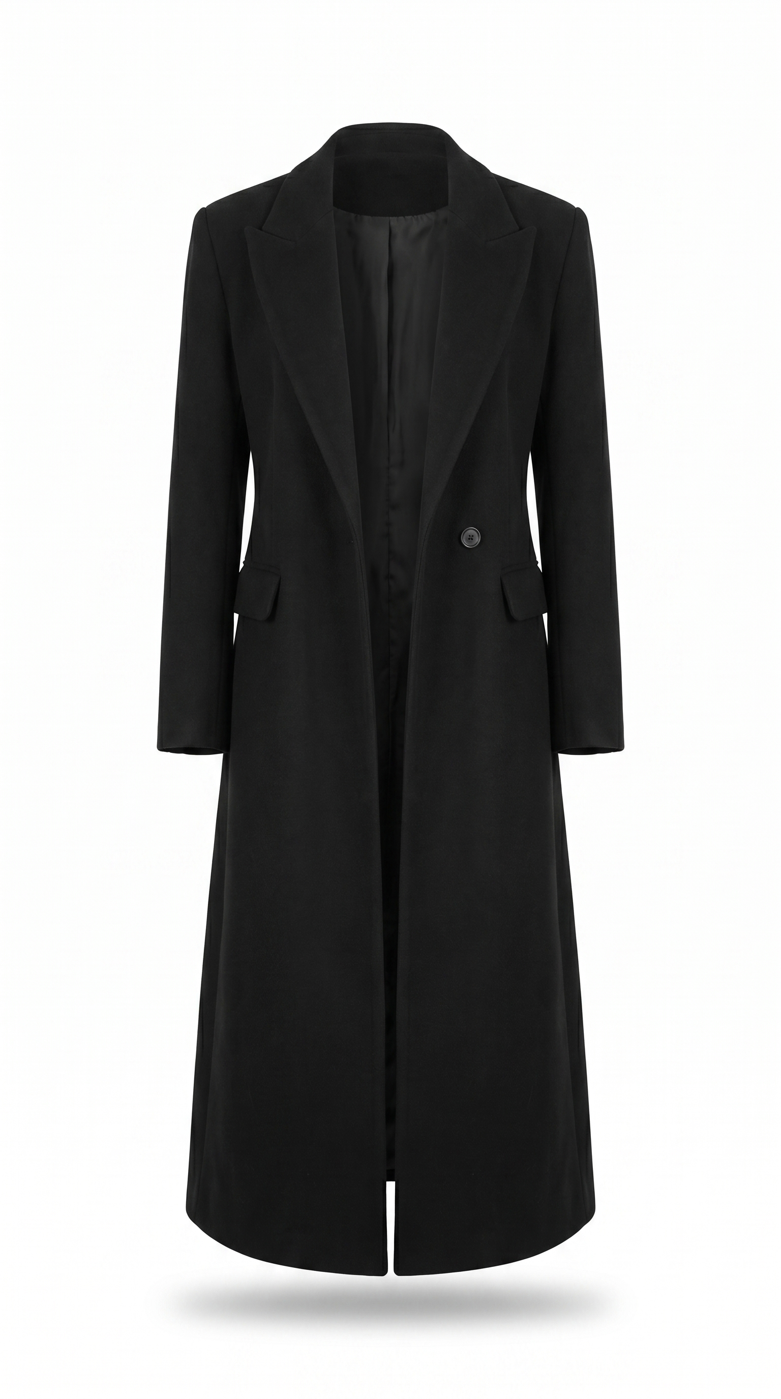 Tailored Longline Pocket Blazer Coat