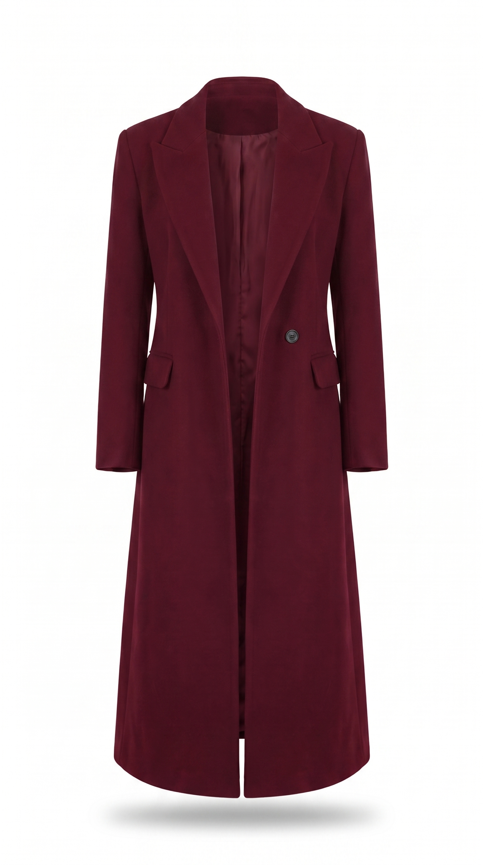 Tailored Longline Pocket Blazer Coat