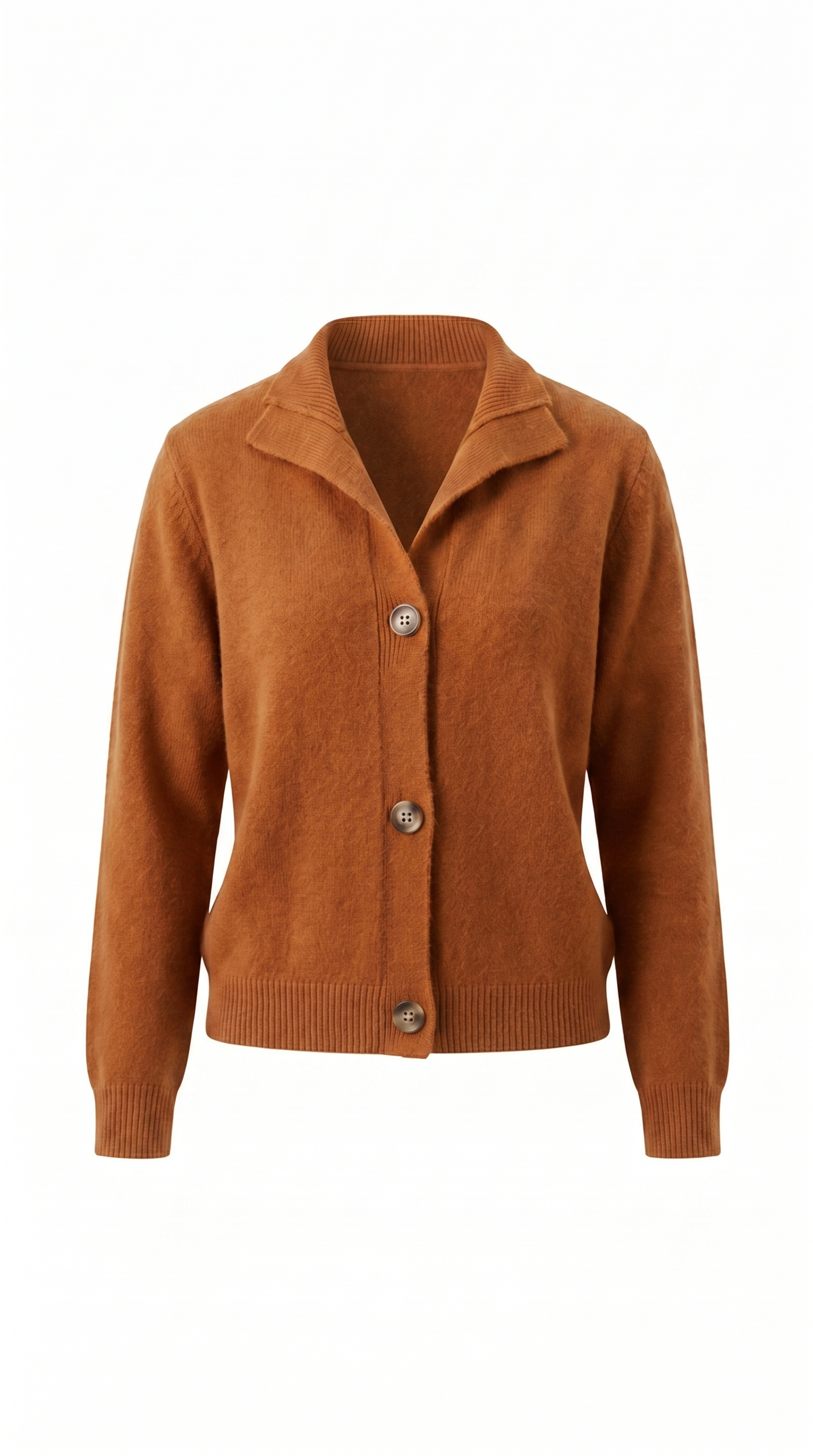 Oversized Button Front Knit Cardigan