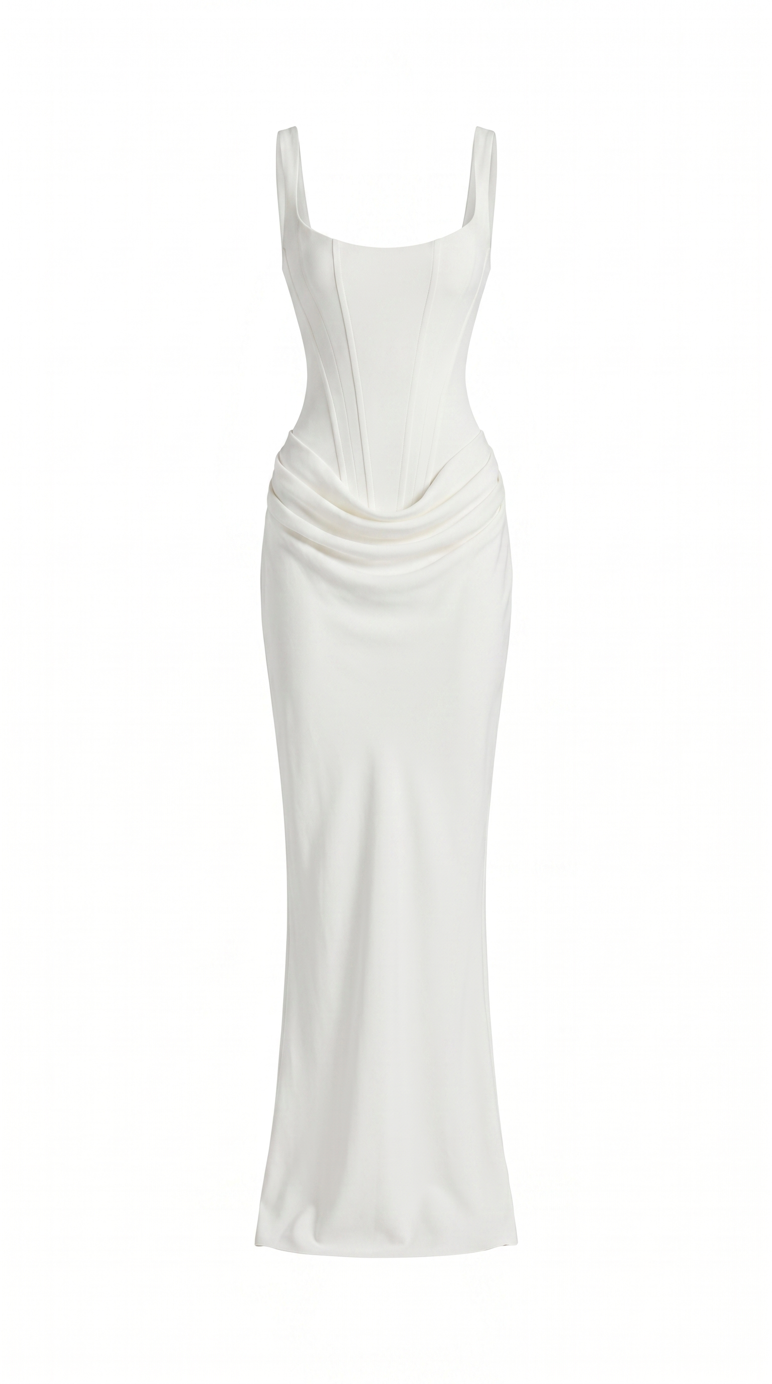 Ruffled Halter Cotton Maxi Dress