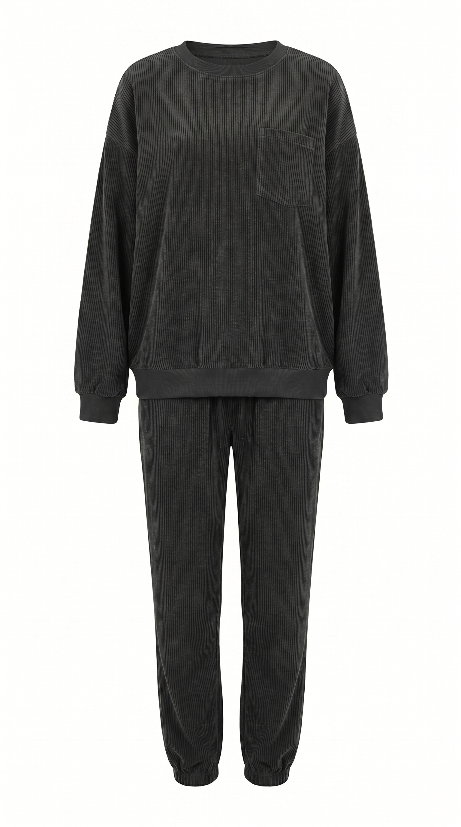 Relaxed Corduroy Lounge Set