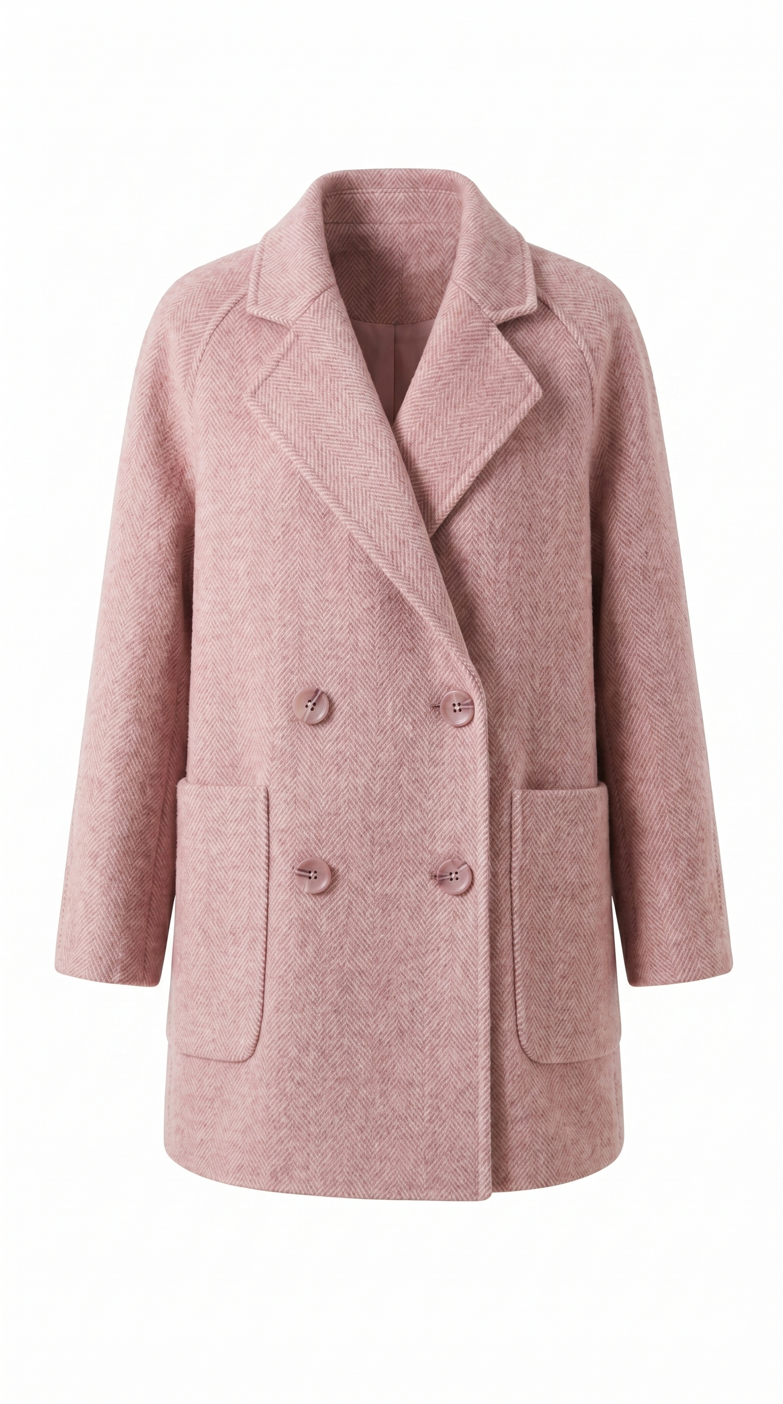 Minimal Water-Resistant Tailored Long Overcoat
