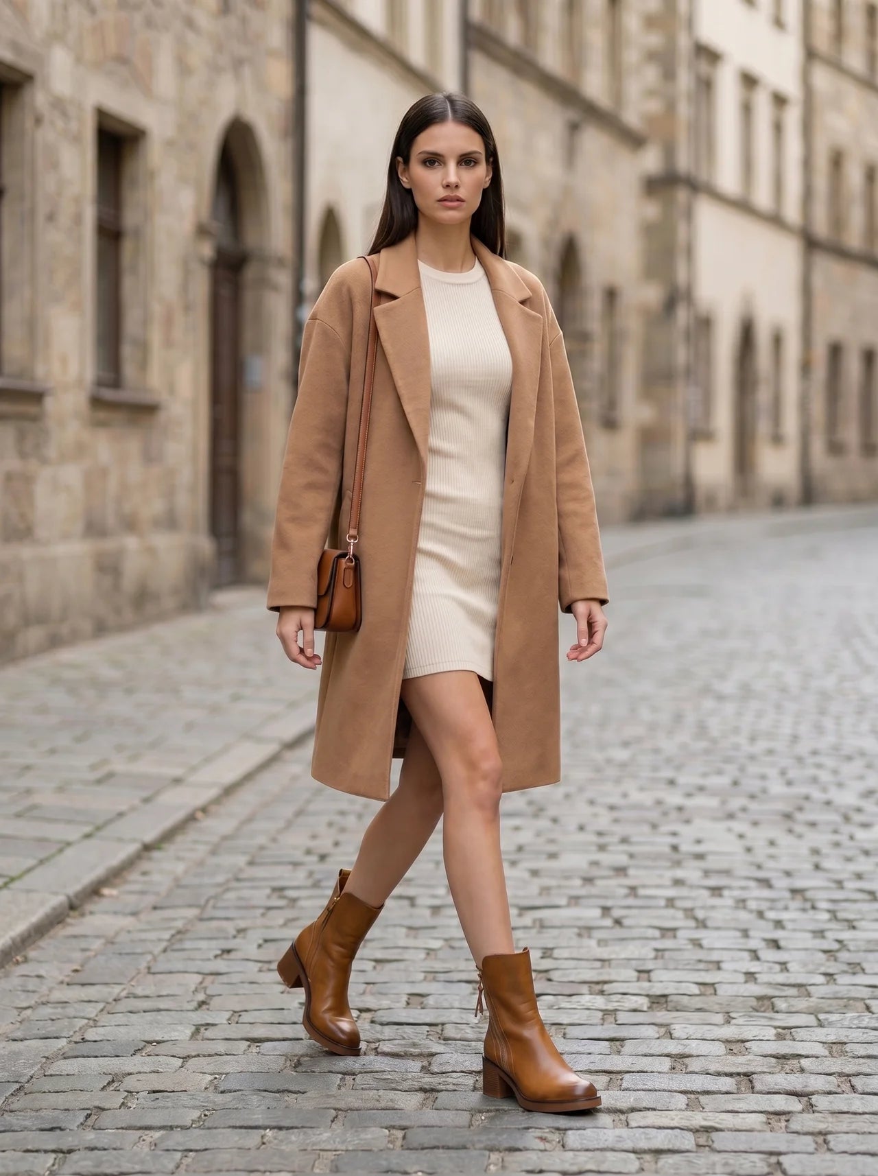 Classic Leather Zip Ankle Boots