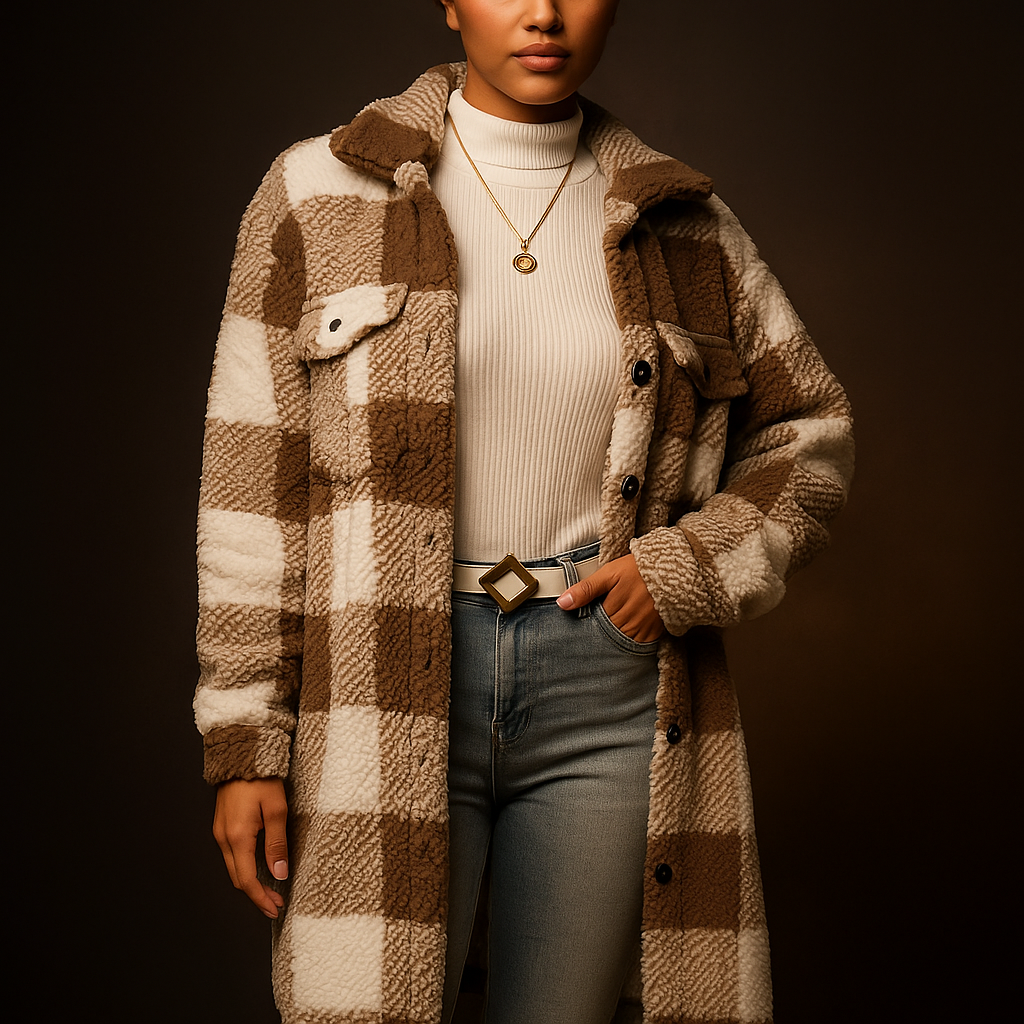 Chalet Plush Fleece Longline Overcoat