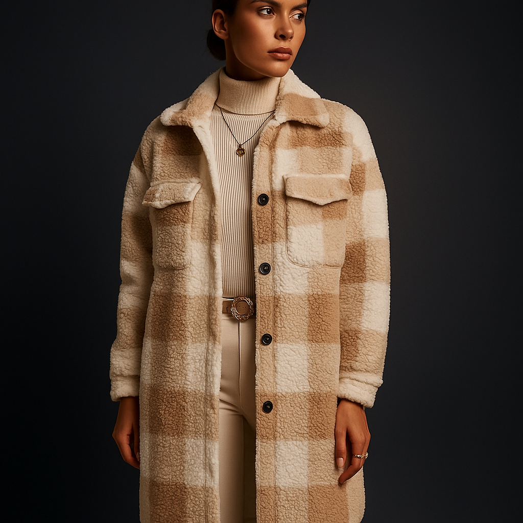 Chalet Plush Fleece Longline Overcoat