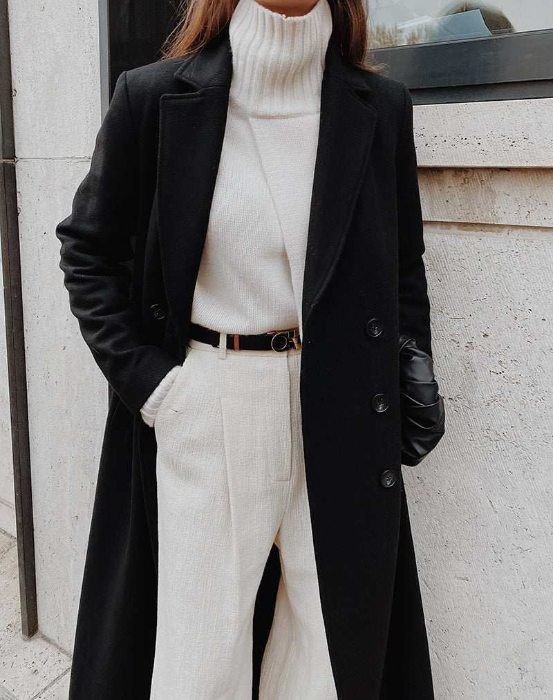 Elevated Longline Trench Overcoat