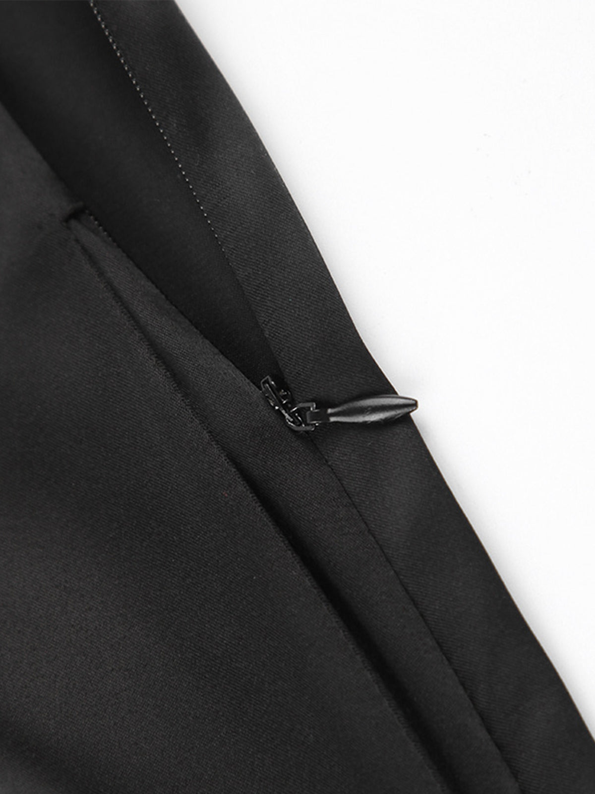 Relaxed Satin Wide-Leg Trousers
