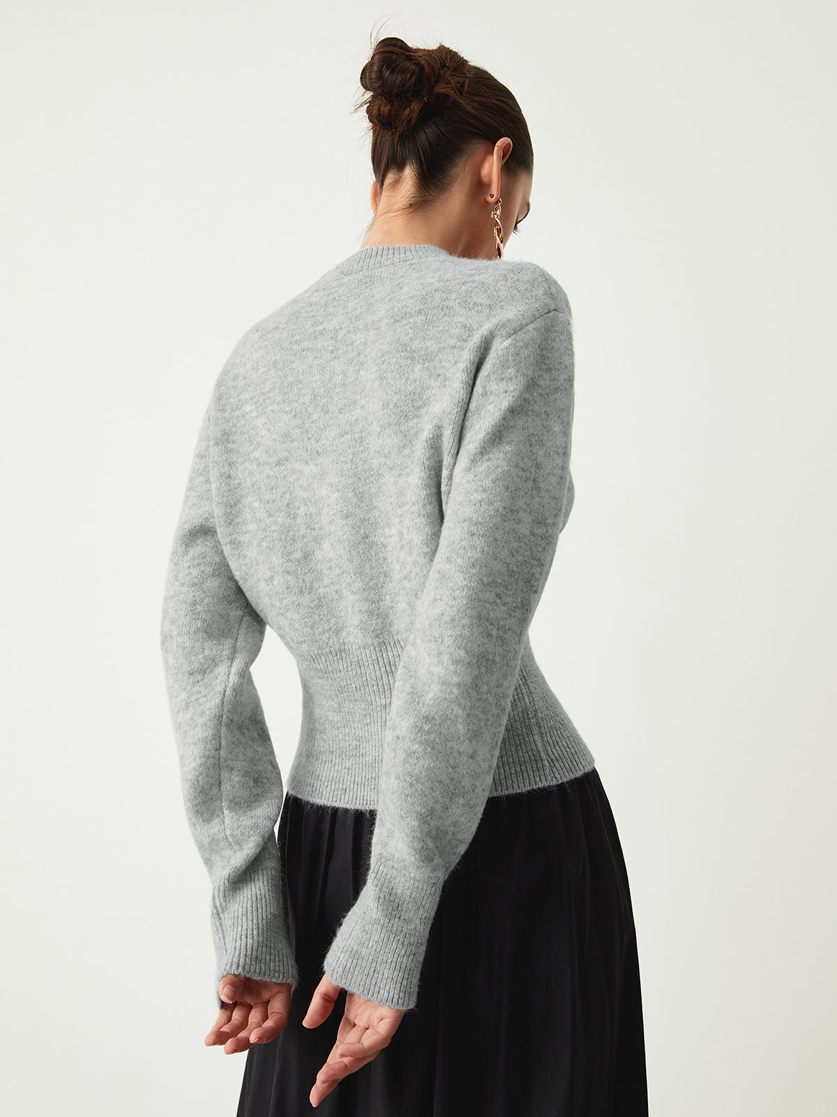 Soft Knit Half-Zip Pullover Sweater