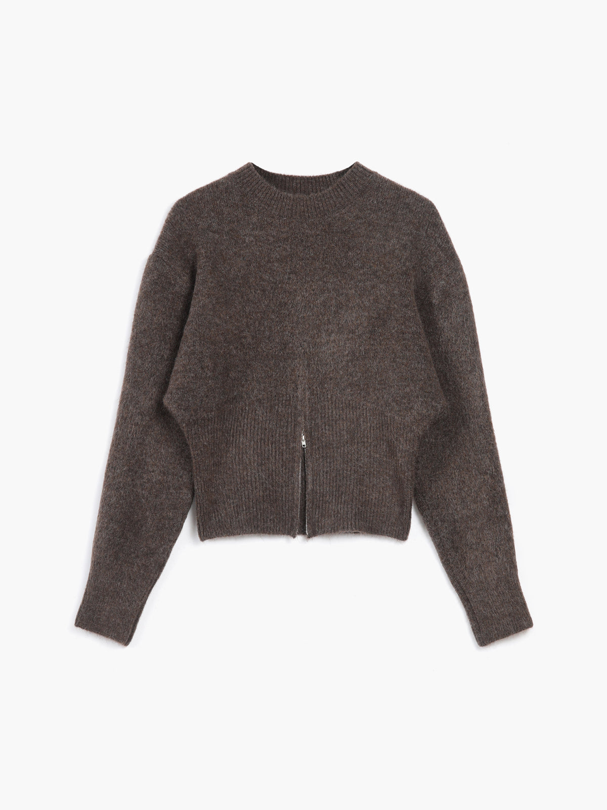 Soft Knit Half-Zip Pullover Sweater