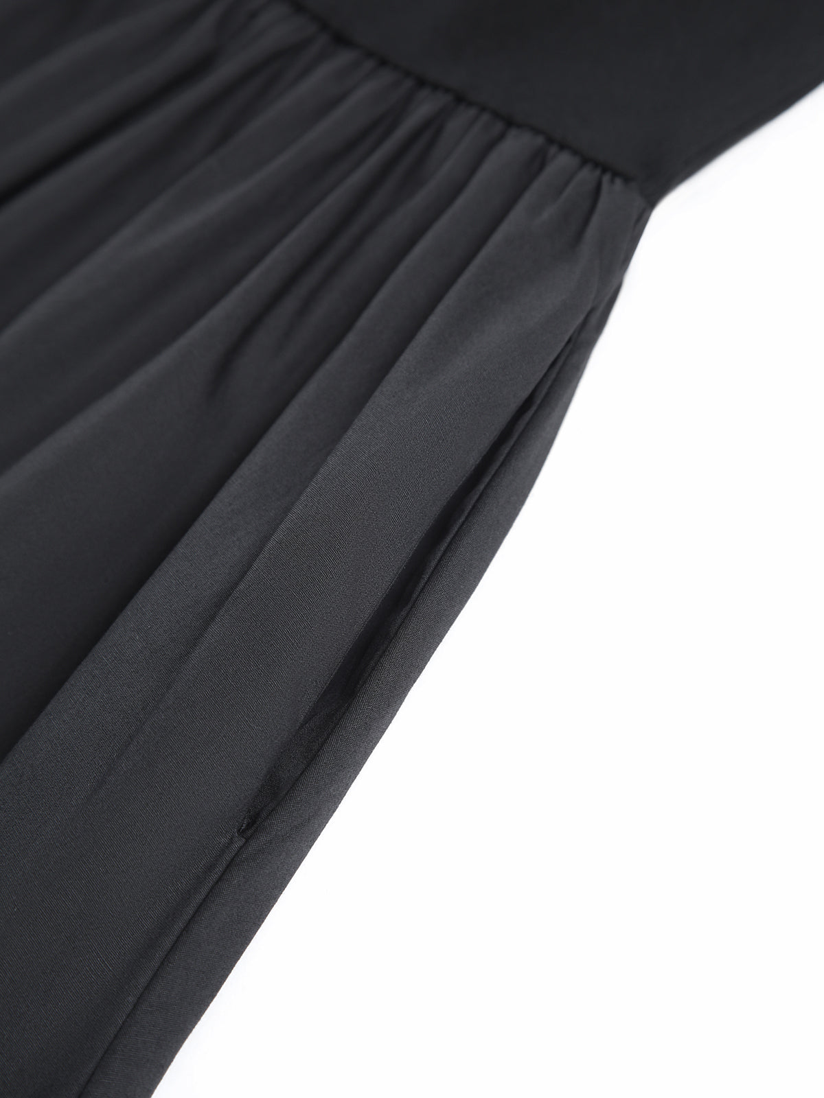 Relaxed Crew Neck Maxi Dress