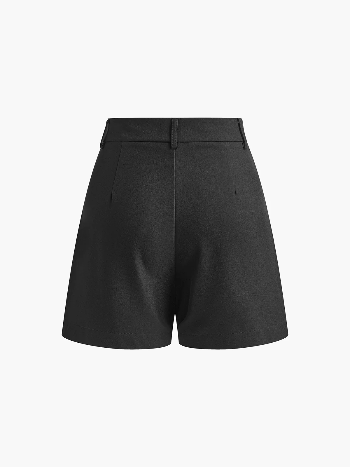Tailored Mid-Rise Woven Shorts