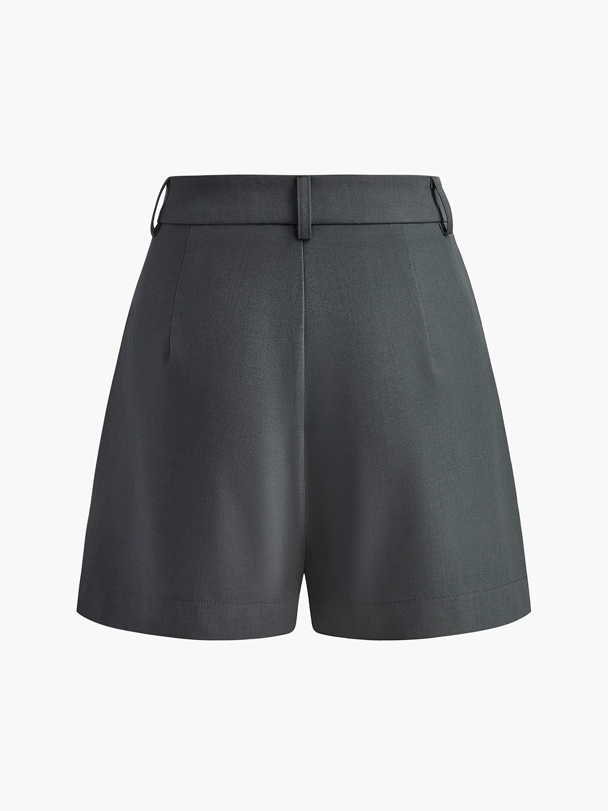 Tailored Mid-Rise Woven Shorts