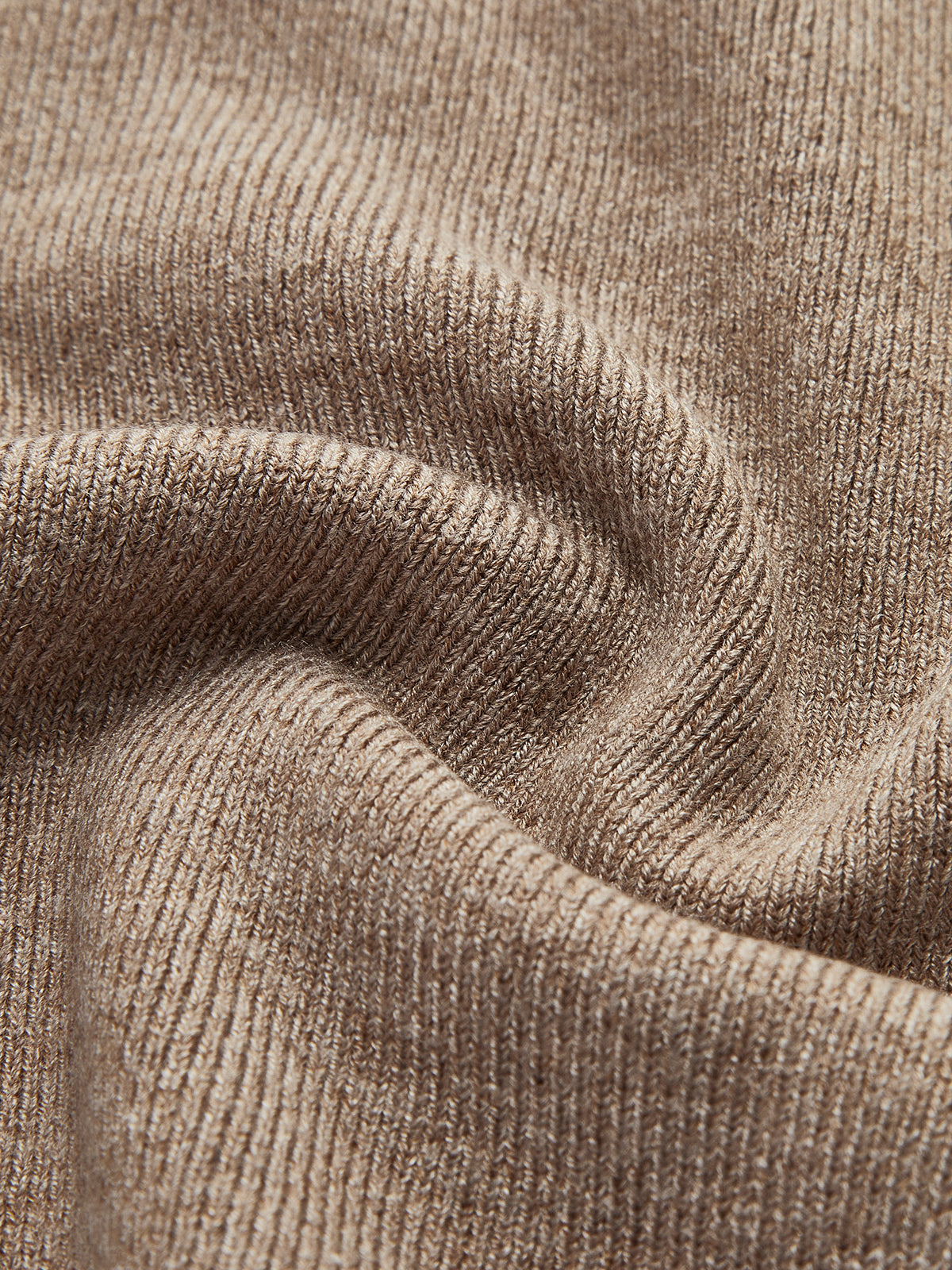 Asymmetric Colorblock Mock Neck Knit Top