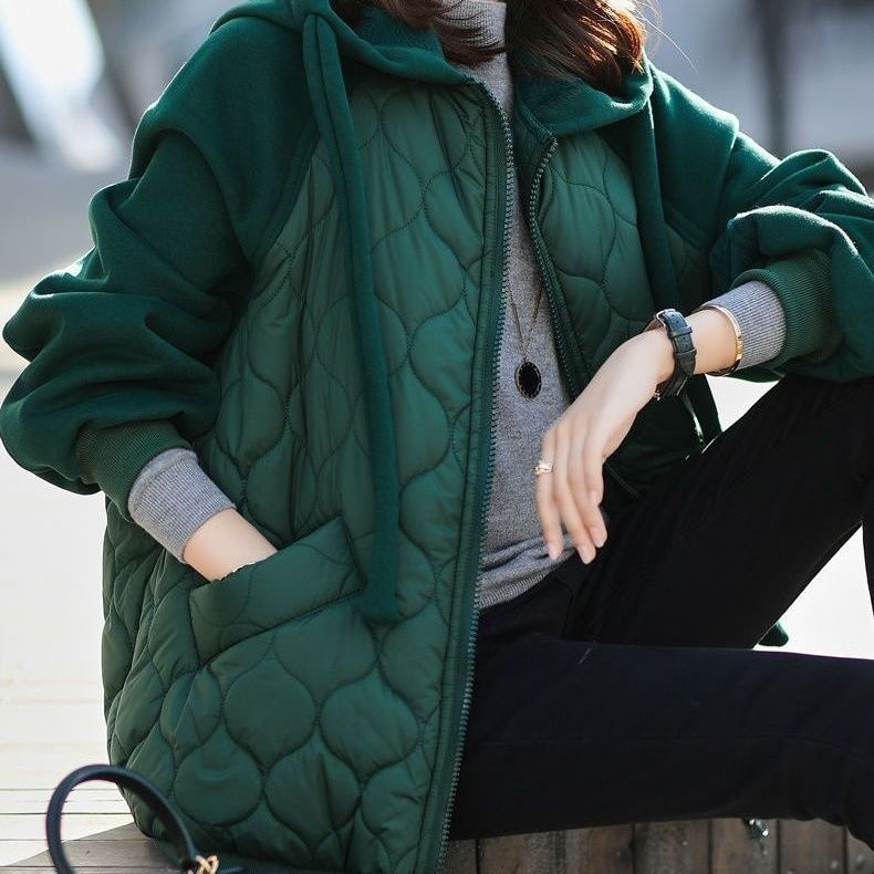 Relaxed Denim Button-Front Jacket
