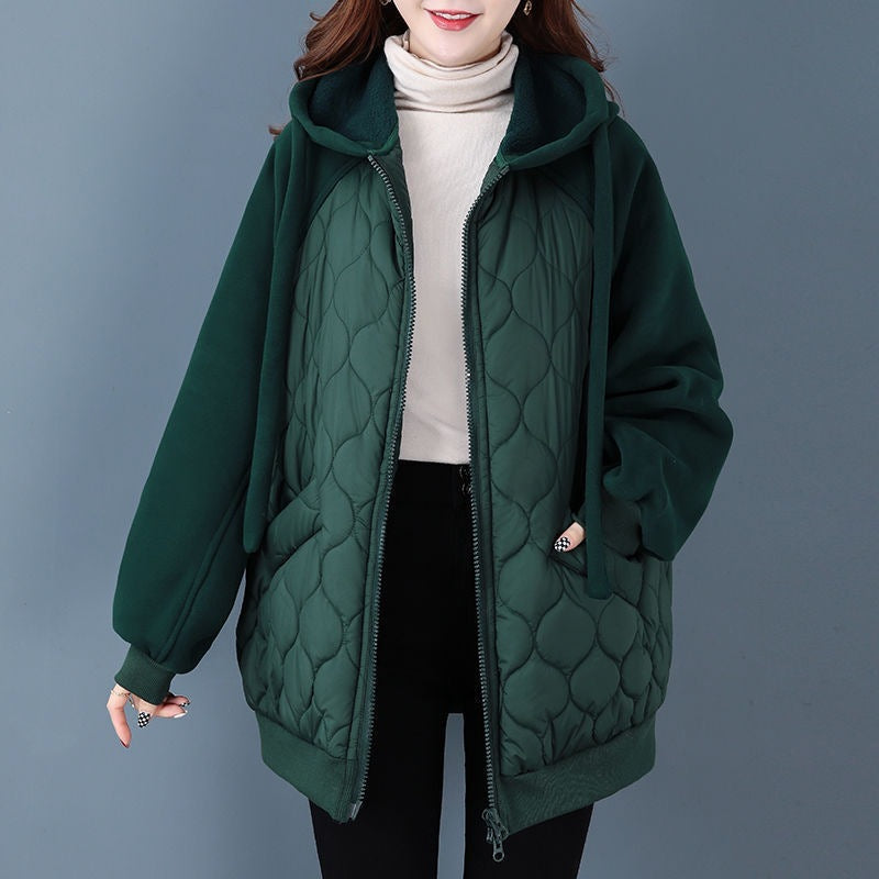 Relaxed Denim Button-Front Jacket