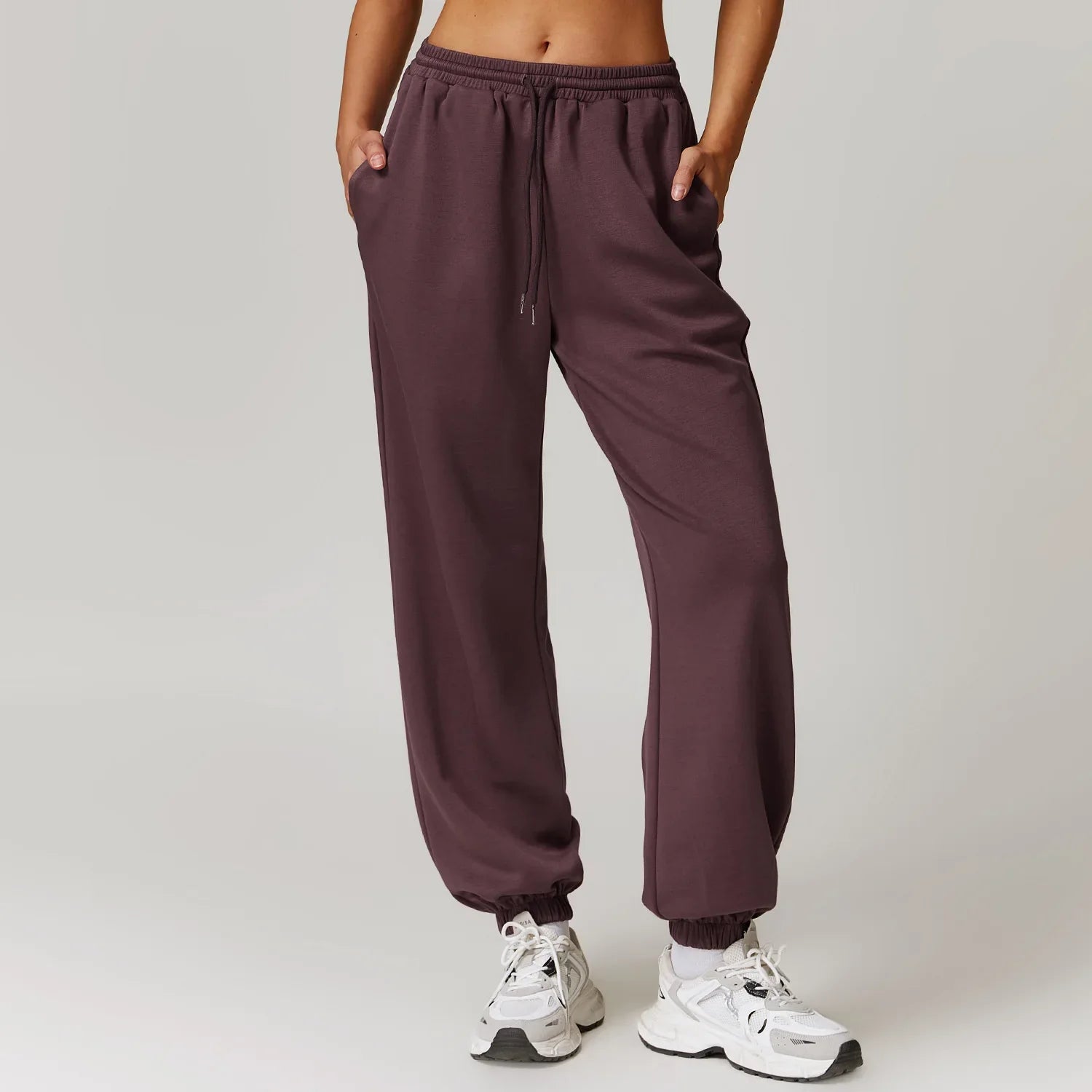 Cotton Stretch Tapered Lounge Joggers