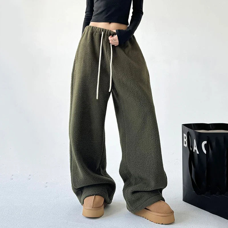 Ultra-Soft Oversized Fleece Lounge Sweatpants