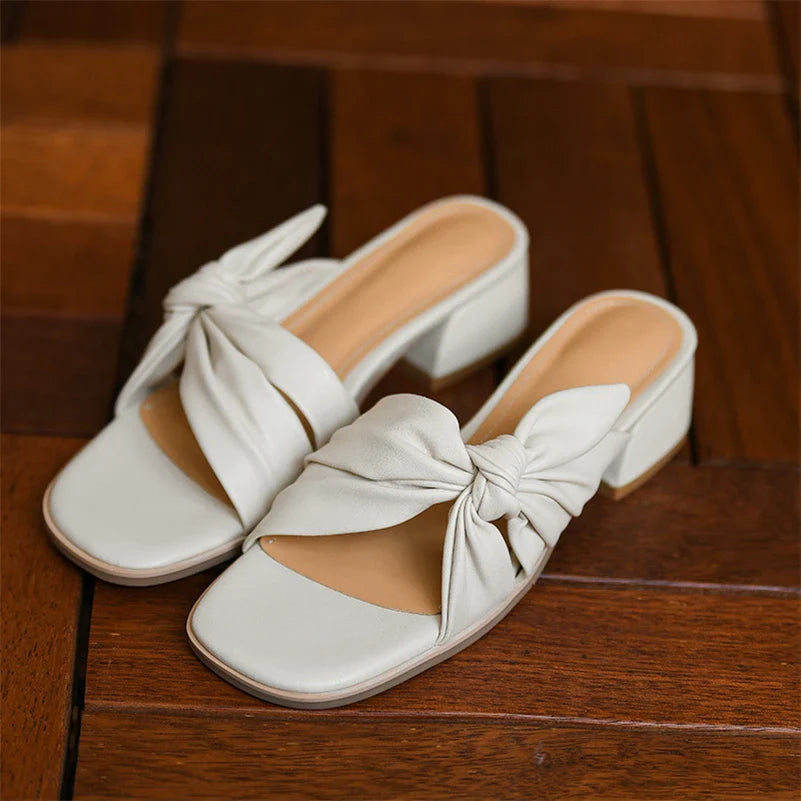 Minimalist Isabella Strappy Leather Sandals
