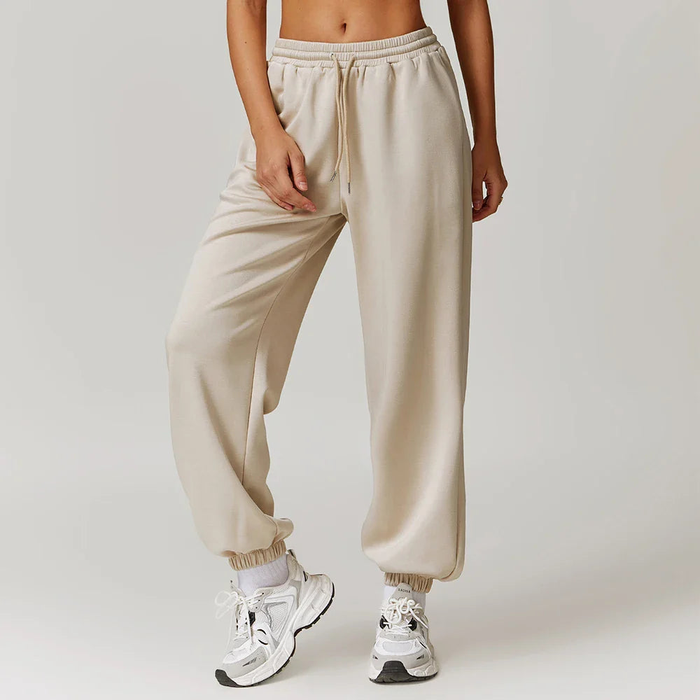 Cotton Stretch Tapered Lounge Joggers