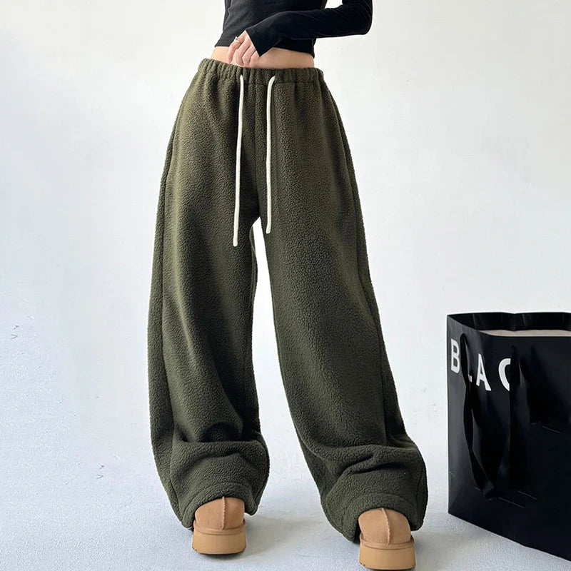 Ultra-Soft Oversized Fleece Lounge Sweatpants