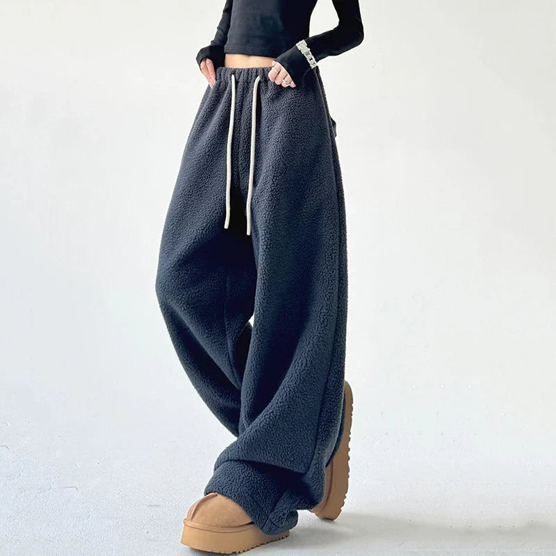 Ultra-Soft Oversized Fleece Lounge Sweatpants