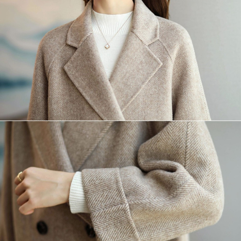Minimal Water-Resistant Tailored Long Overcoat