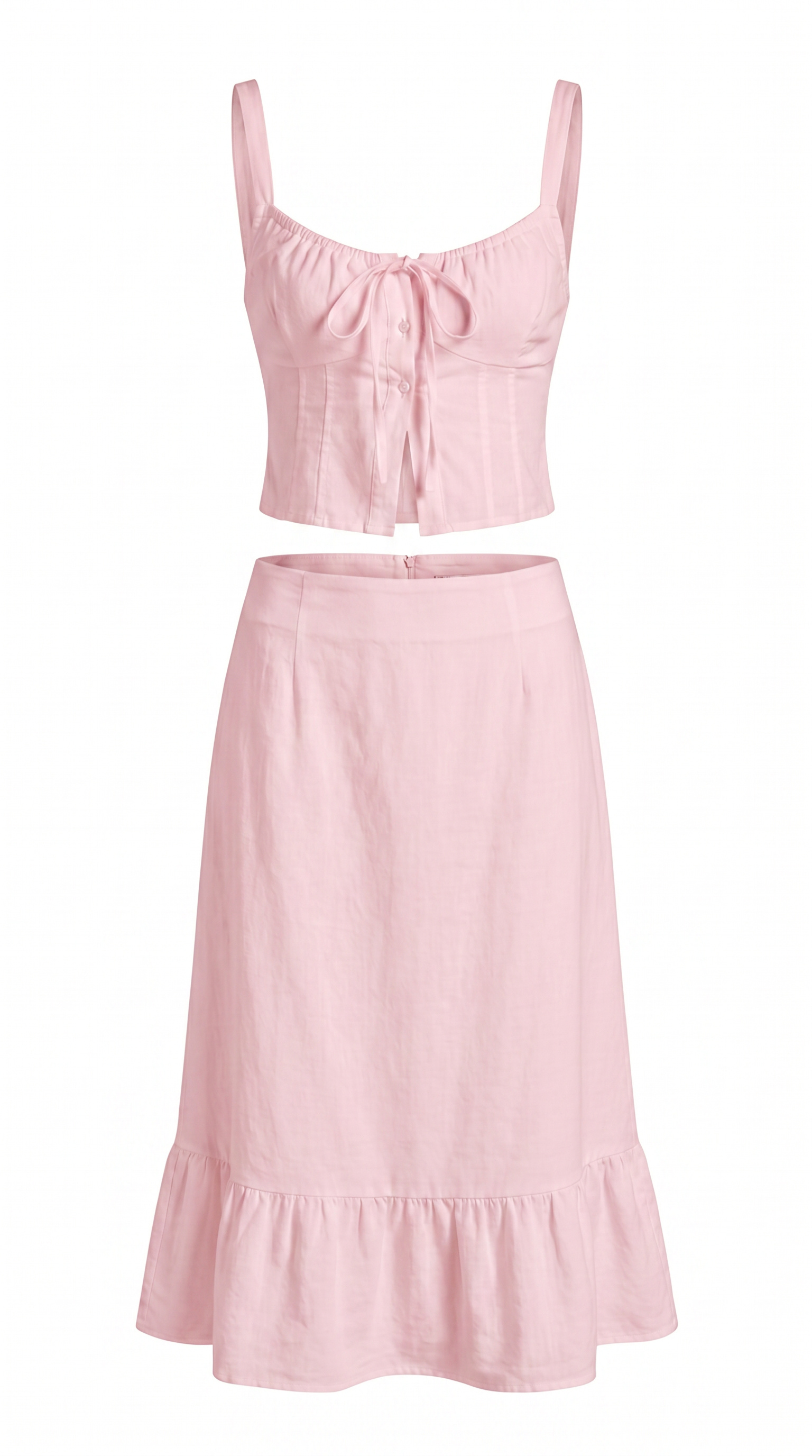 Structured Corset Top & Mini Skirt Co-Ord Set
