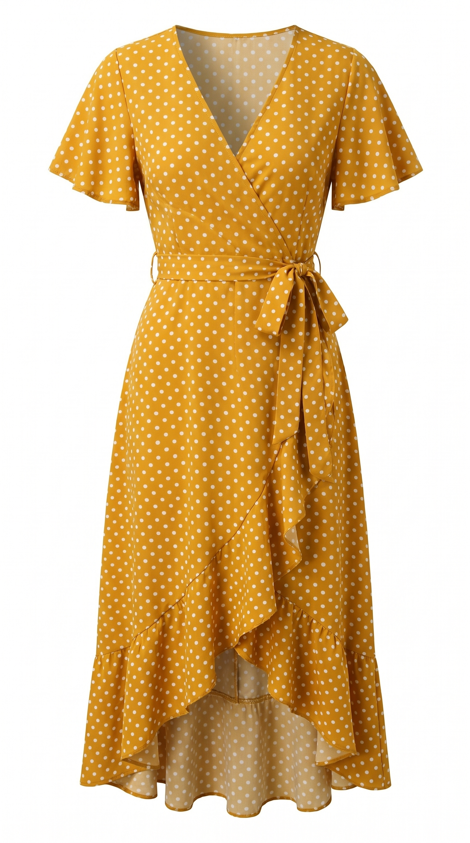 Floral Tie-Neck Relaxed Maxi Dress