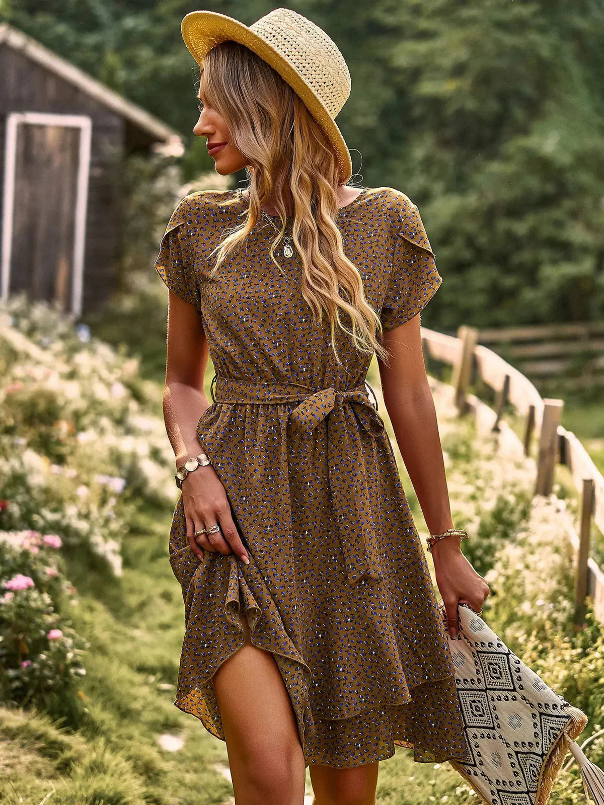 Breezy Relaxed-Fit Summer Midi Dress